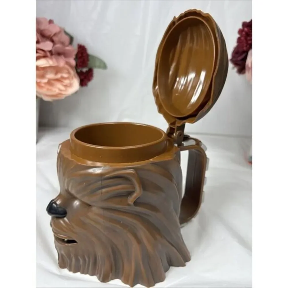 Disney Parks‎ Chewbacca Star Wars Drinking Figure Mug Souvenir Cup